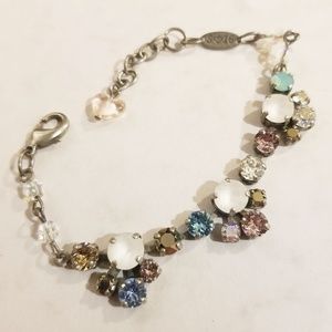 Sabika Luminescent 3 Flower Bracelet Swarovski